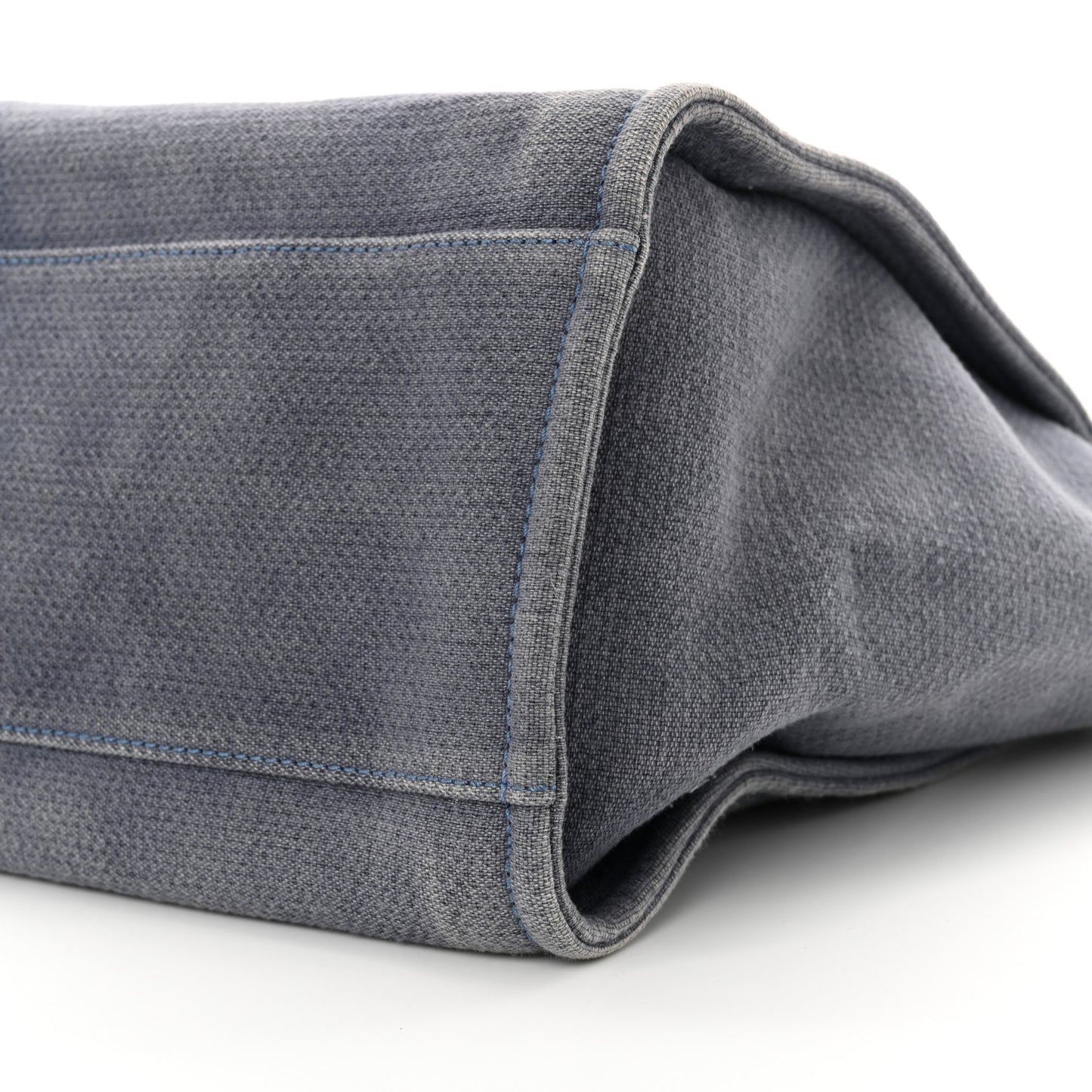 Canvas Deauville Large Tote Denim Blue