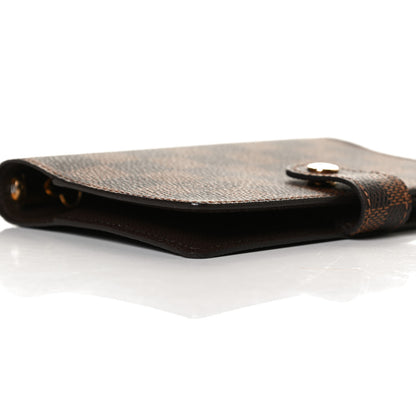 Louis Vuitton Damier Ebene Small Ring Agenda Cover 7 of 10