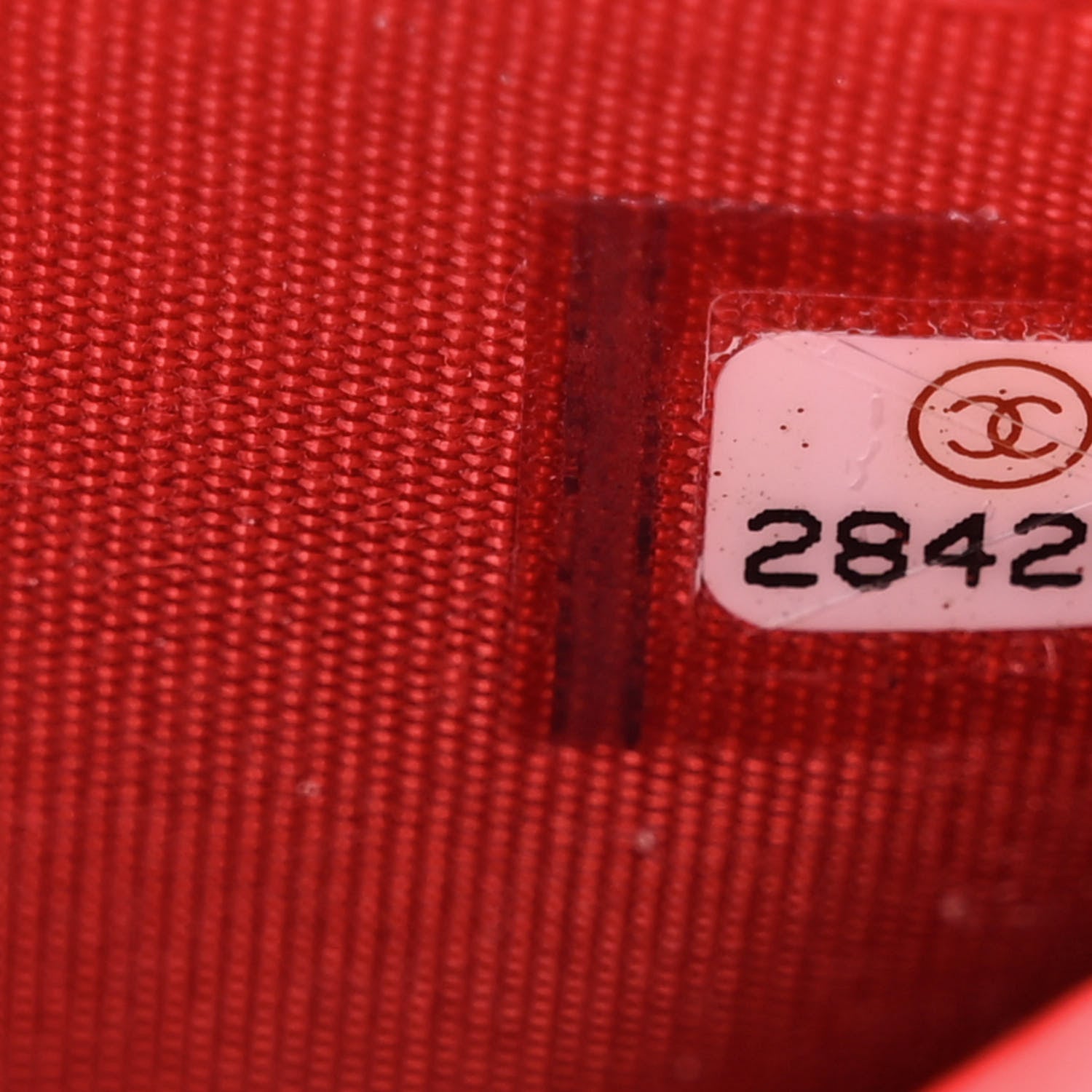 Chanel Lambskin Quilted Infinity Wallet On Chain WOC Red 8 of 11