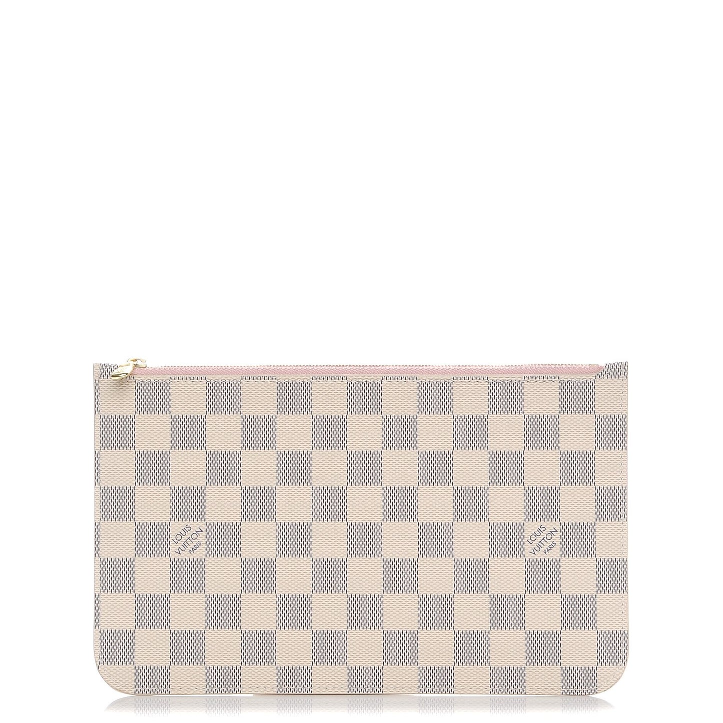 Damier Azur Neverfull MM GM Pochette Rose Ballerine