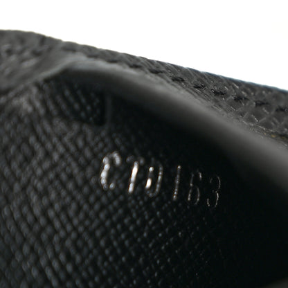 Louis Vuitton Taiga Slender Wallet Black 7 of 9