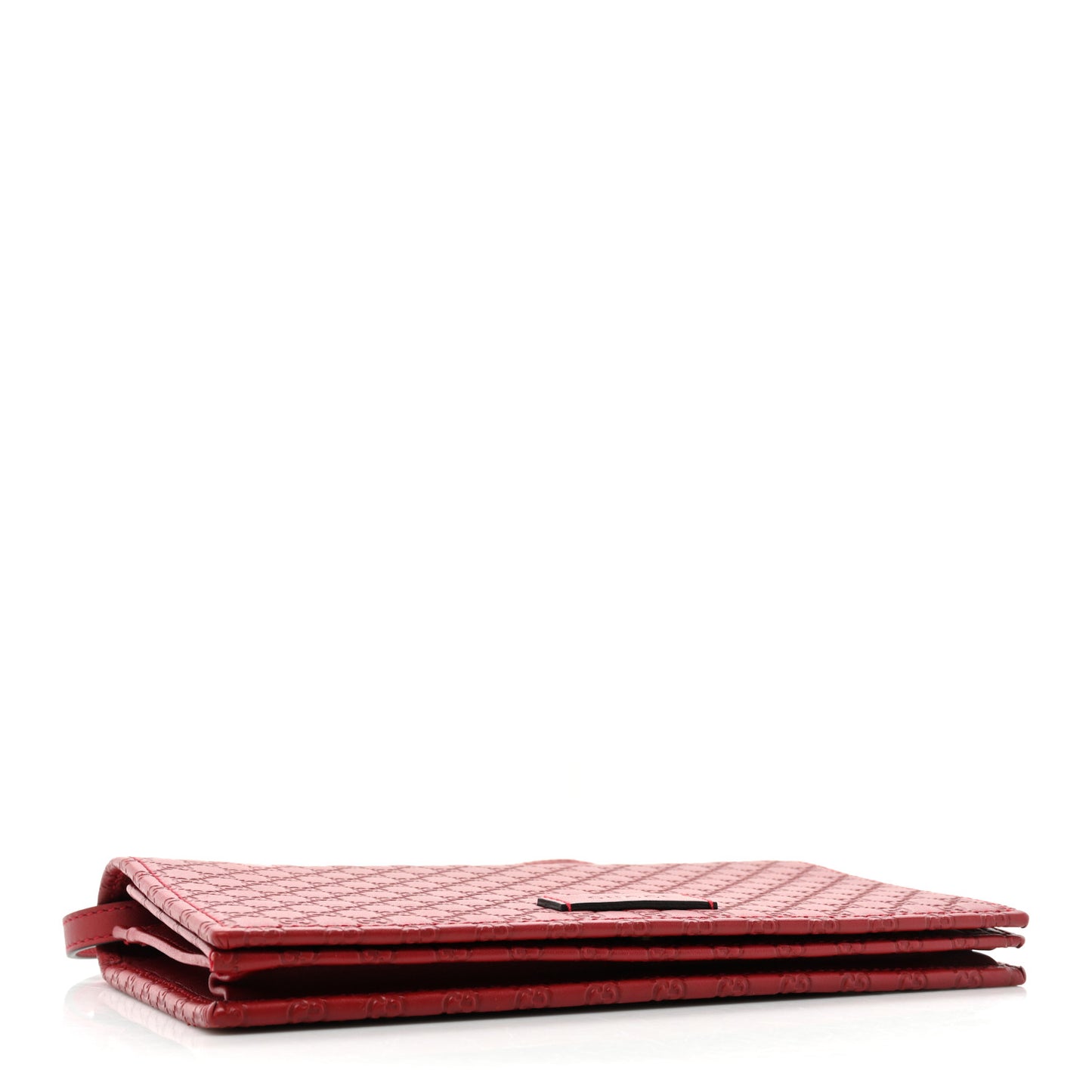 Microguccissima Crossbody Wallet Red