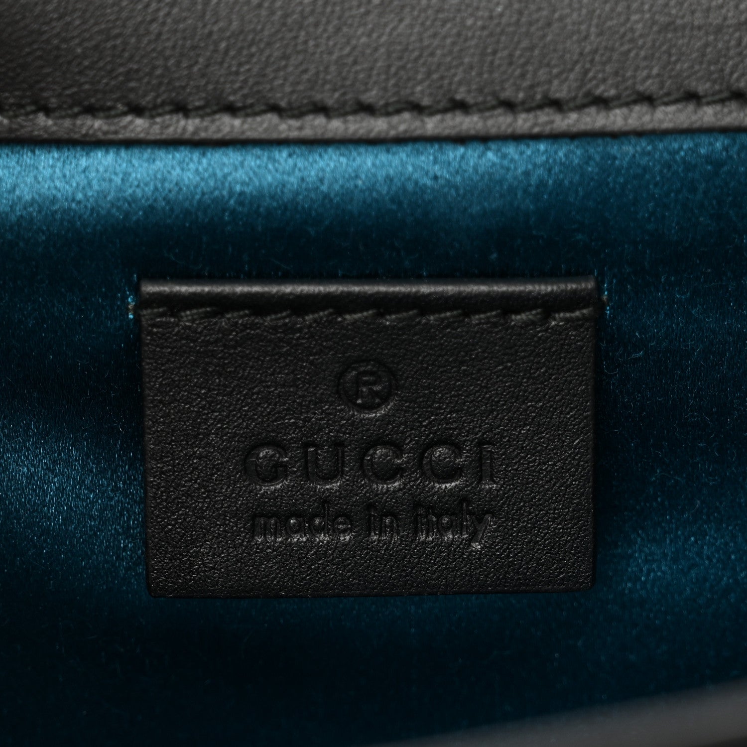Gucci Velvet Crystal Square G Shoulder Bag Black 6 of 10