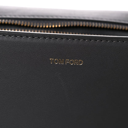 Tom Ford Calfskin Sasha Shoulder Bag Dark Grey 8 of 20