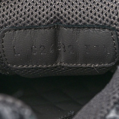 Chanel Suede Tweed Goatskin CC Sneakers 37.5 Grey Purple 8 of 8