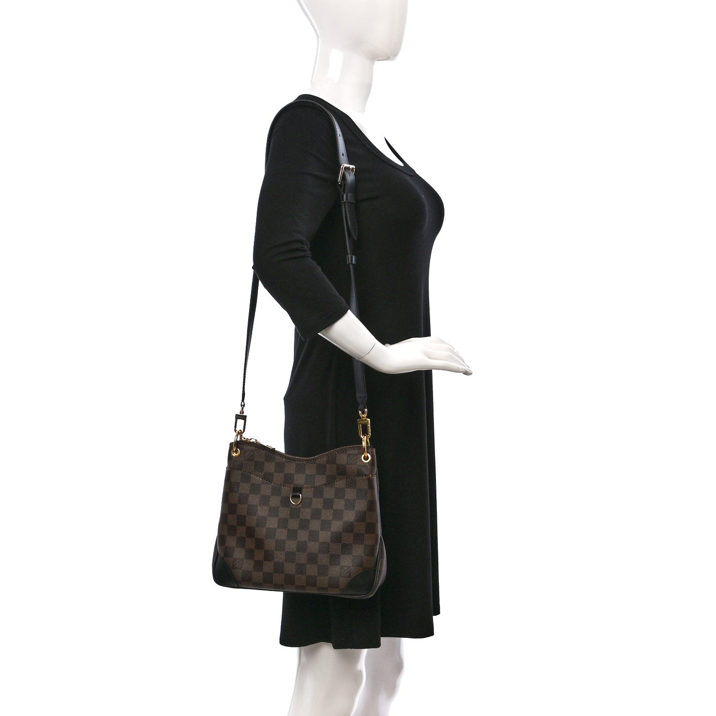 Damier Ebene Odeon PM Black