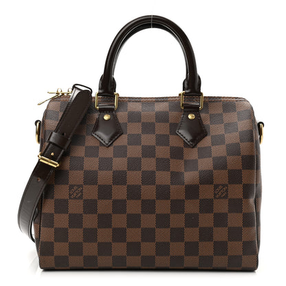 Louis Vuitton Damier Ebene Speedy Bandouliere 25 1 of 13
