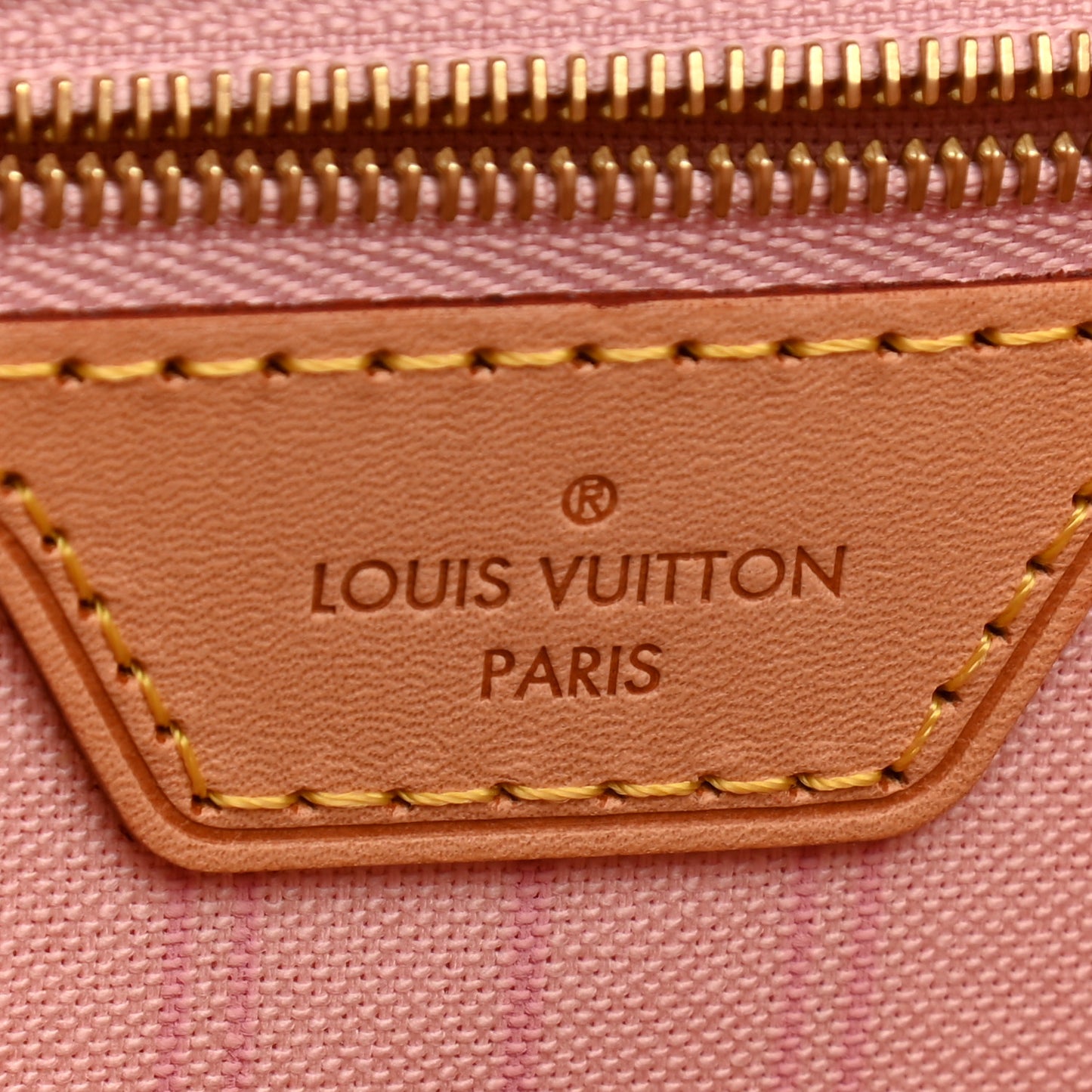 Damier Azur Neo Neverfull MM Rose Ballerine
