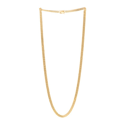Parker & West by FASHIONPHILE 18K Yellow Gold Curb Chain Necklace 23.75" 3 of 6