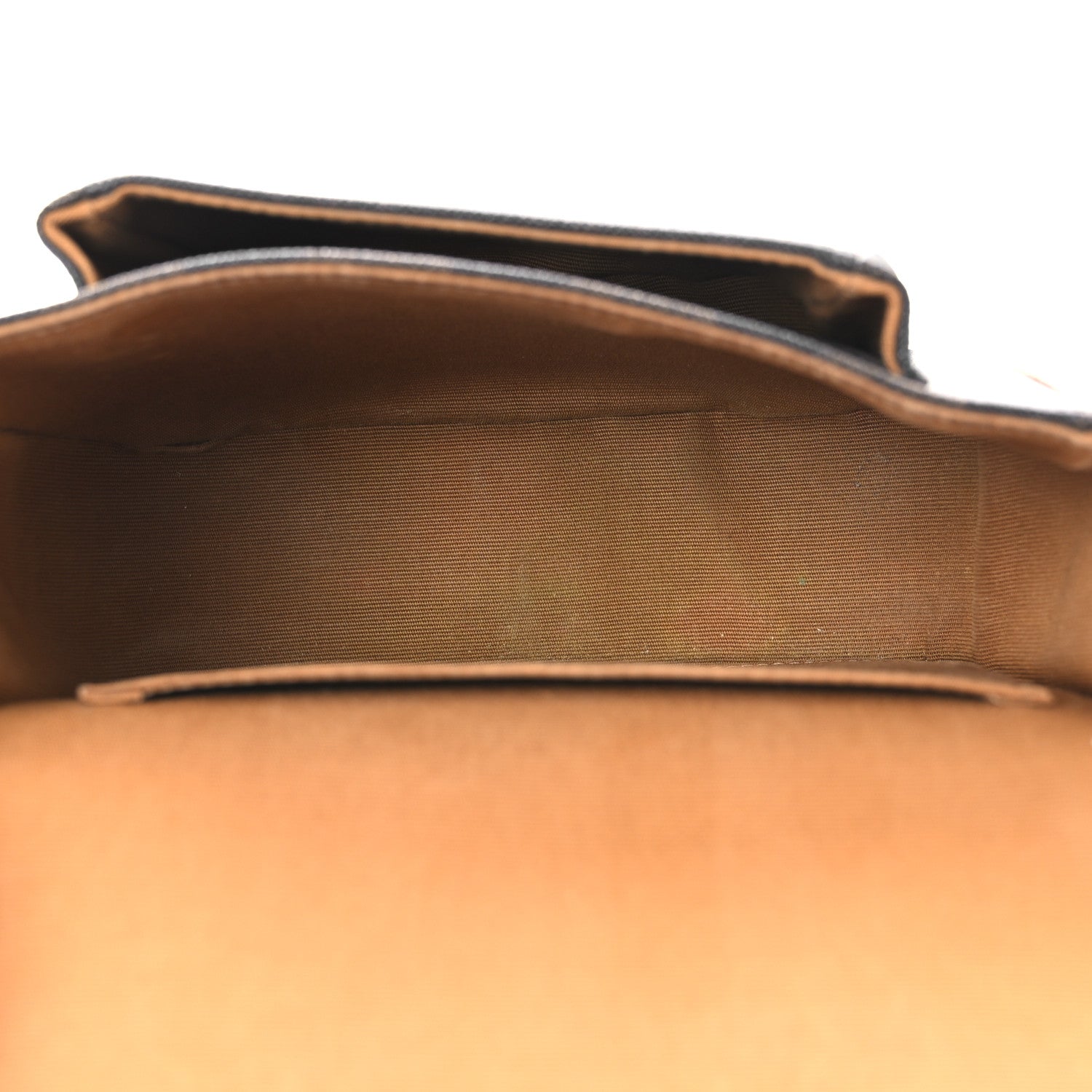 Celine Triomphe Canvas Medium Folco Bag Tan 5 of 17