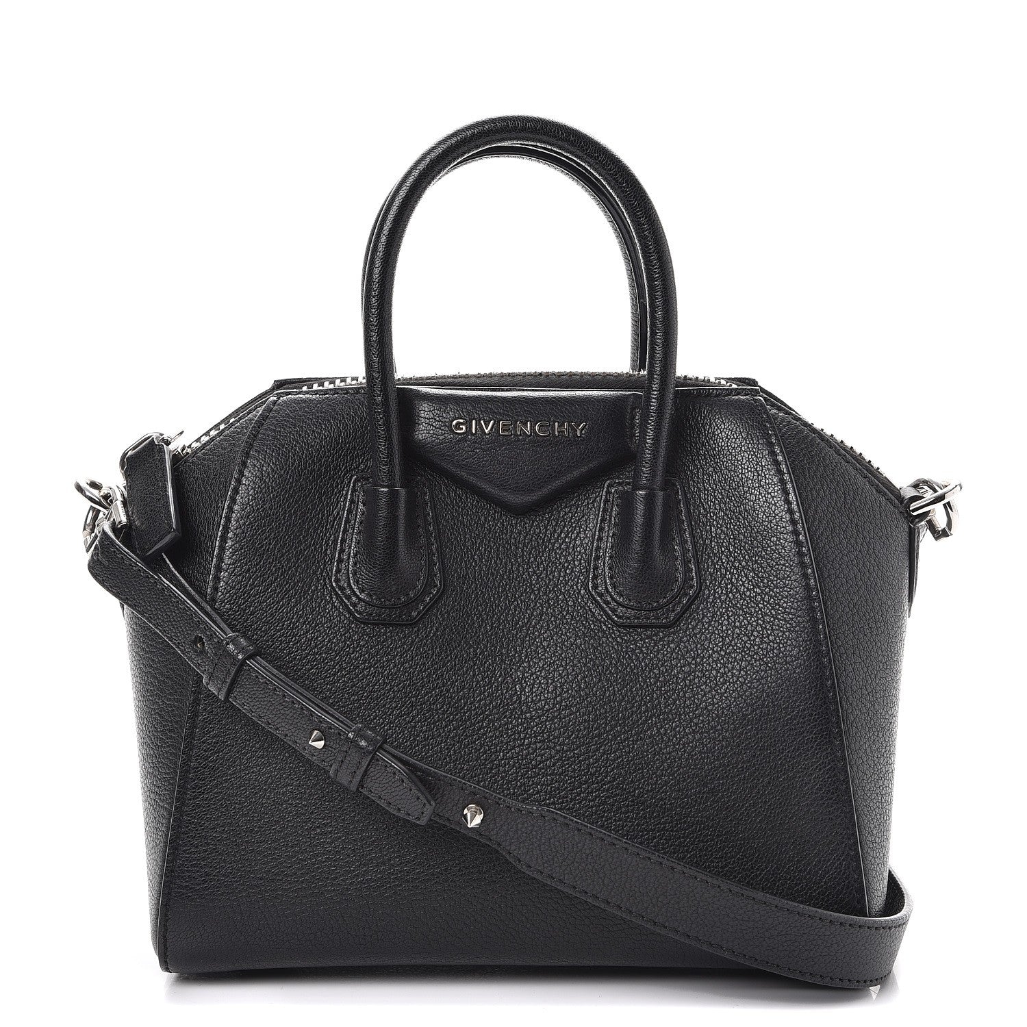Givenchy Sugar Goatskin Mini Antigona Black 1 of 11