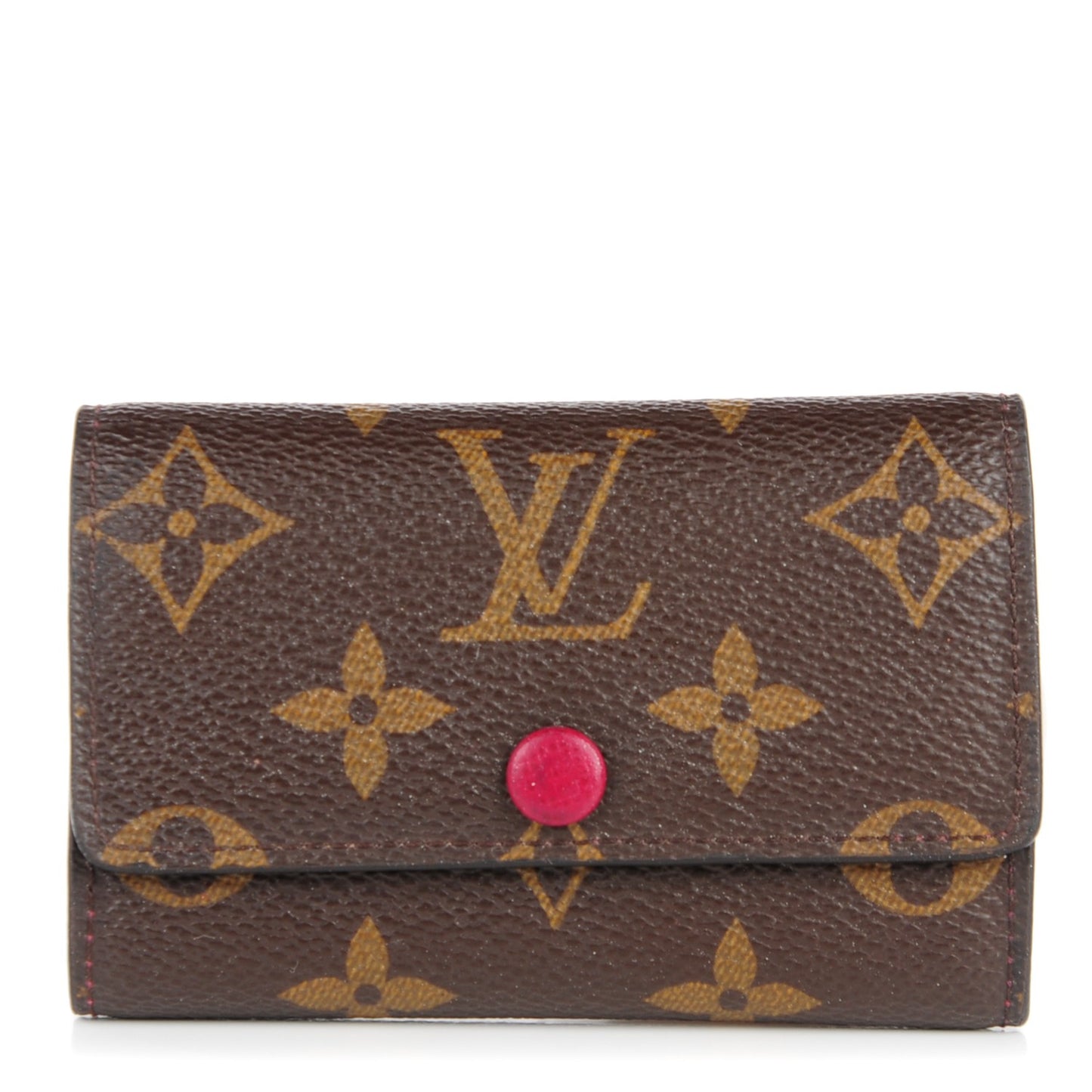 Monogram 6 Key Multicles Holder Fuchsia