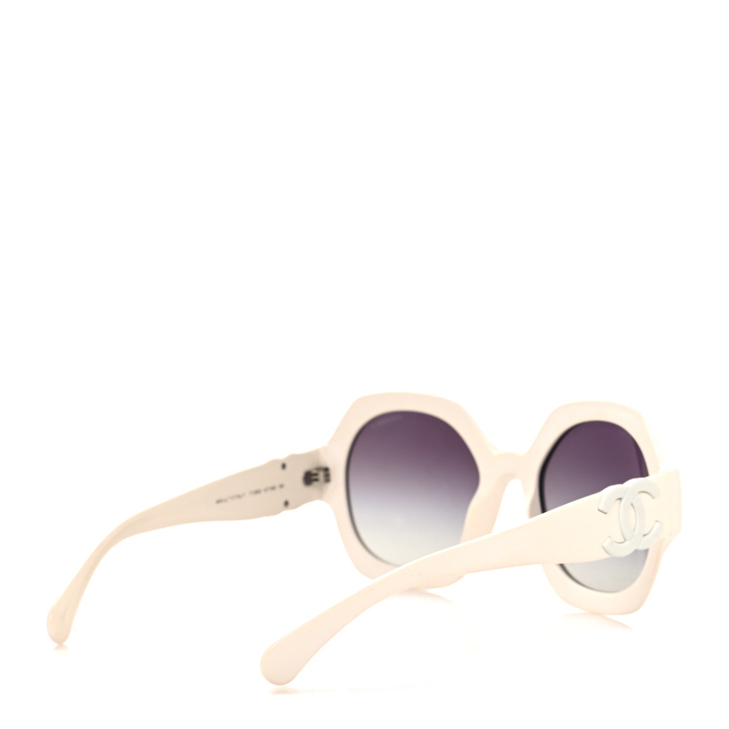 Chanel Acetate CC Sunglasses 71393A White 4 of 8