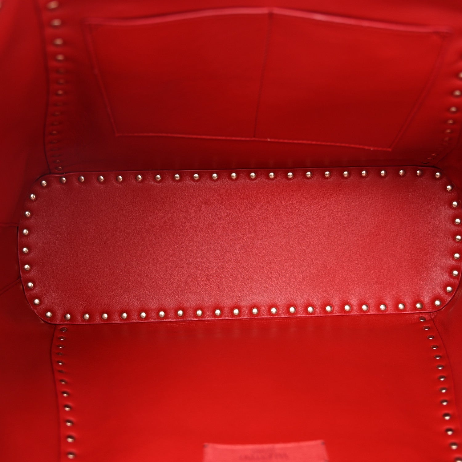 Valentino Garavani Vitello Rockstud Shoulder Bag Rosso Valentino 6 of 10