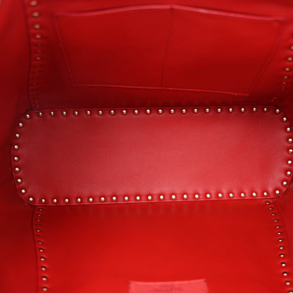 Valentino Garavani Vitello Rockstud Shoulder Bag Rosso Valentino 6 of 10