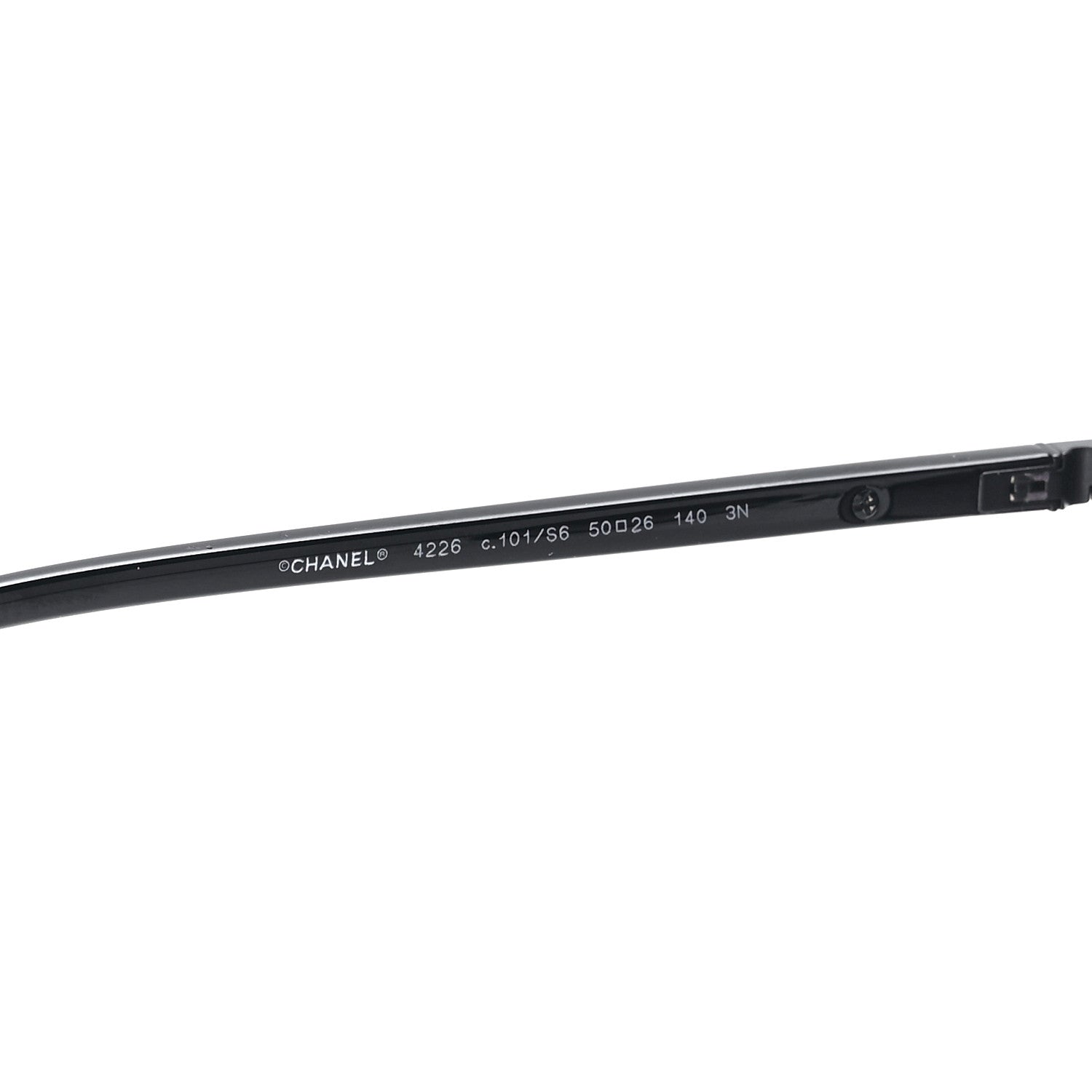 Chanel Round Sunglasses 4226 Black 5 of 8