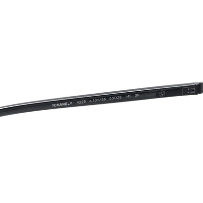 Chanel Round Sunglasses 4226 Black 5 of 8