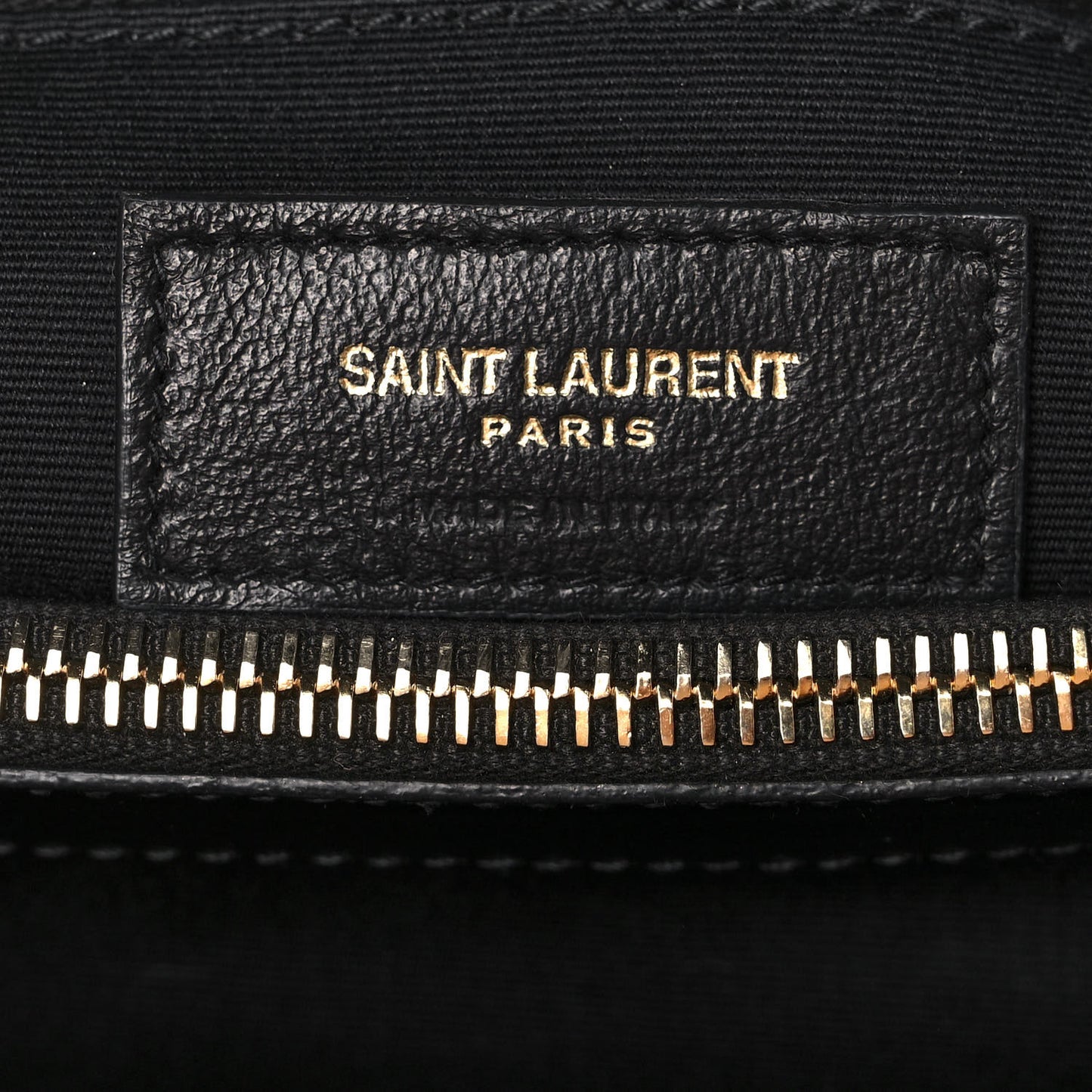 Calfskin Y Quilted Monogram Medium Loulou Chain Satchel Black