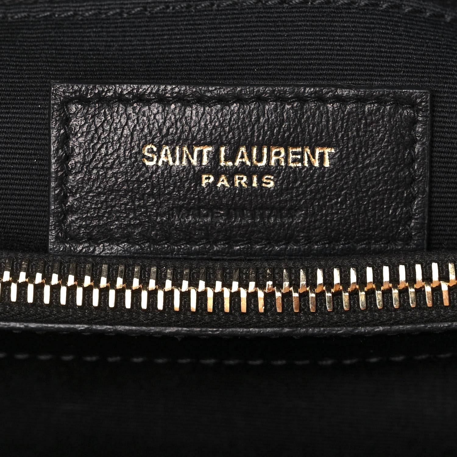Saint Laurent Calfskin Y Quilted Monogram Medium Loulou Chain Satchel Black 8 of 14