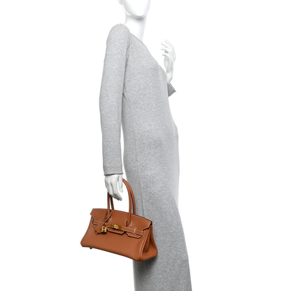Hermes Evercolor Shoulder Birkin Light 29 Gold 2 of 10