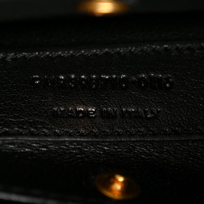 Saint Laurent Calfskin Prairie Printed Baby Sac De Jour Black Multicolor 8 of 11