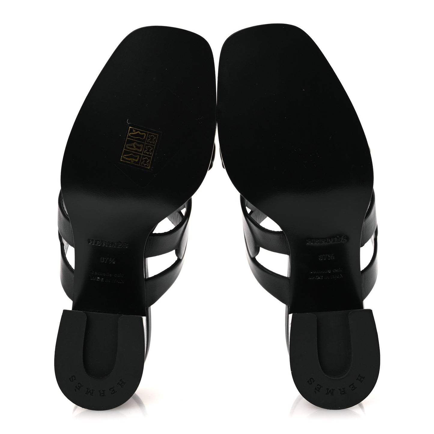 Nappa Gaby 60 Sandal 37.5 Black