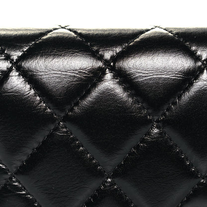 Chanel Calfskin Quilted Mini Maxi Pearls Wallet On Chain WOC Black 14 of 15