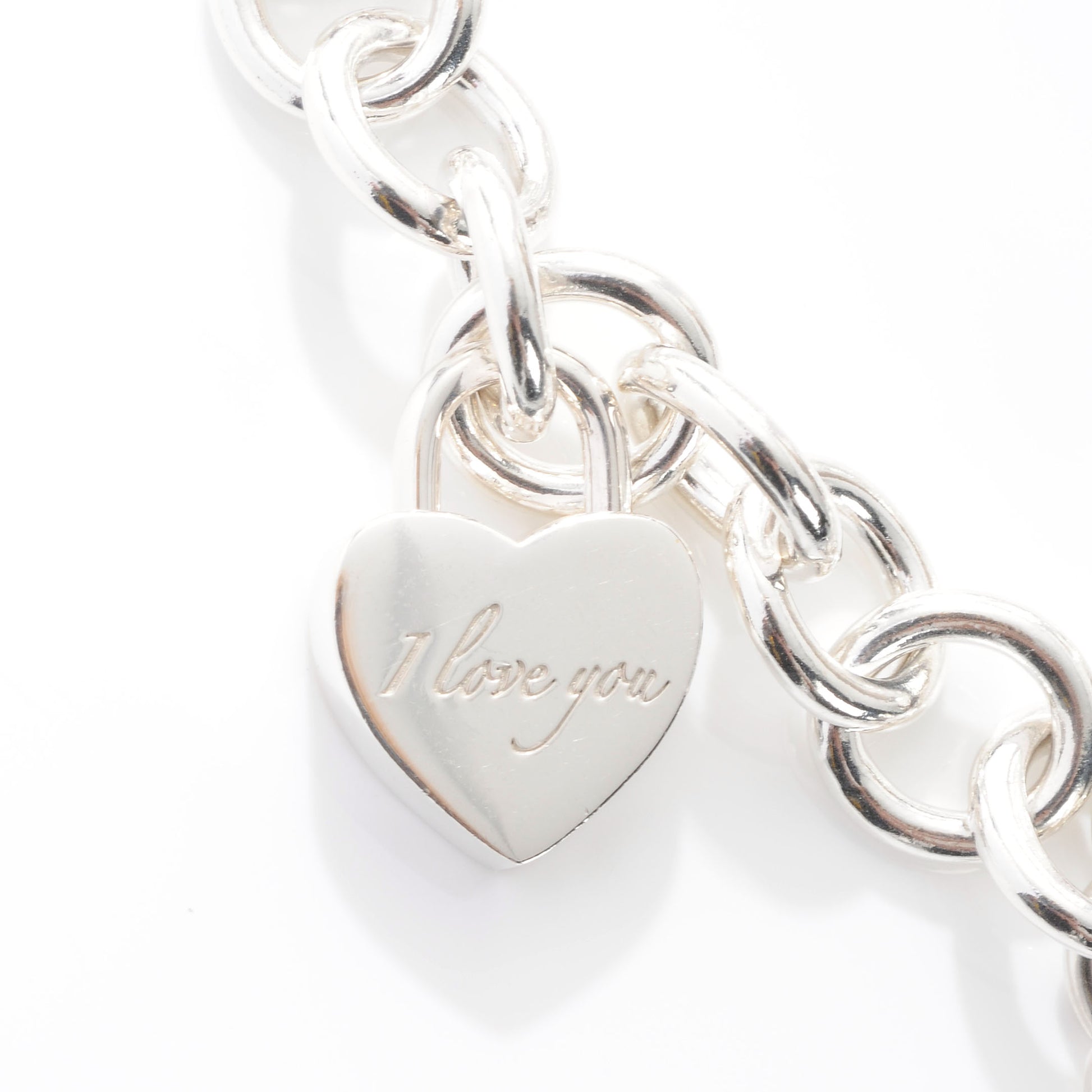 Tiffany Sterling Silver Charm Bracelet 5 of 7