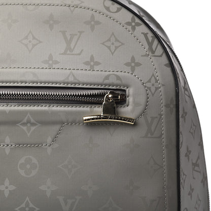 Louis Vuitton Monogram Titanium Backpack GM 9 of 13