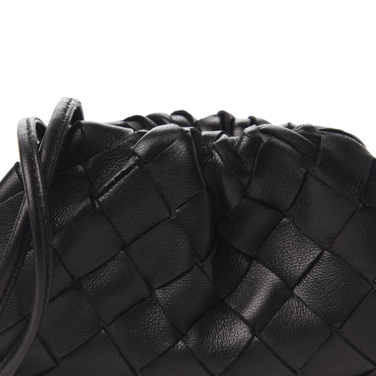 Nappa Intrecciato Coin Purse Black