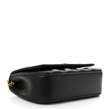 Versace Nappa Quilted Virtus Evening Bag Black 4 of 10