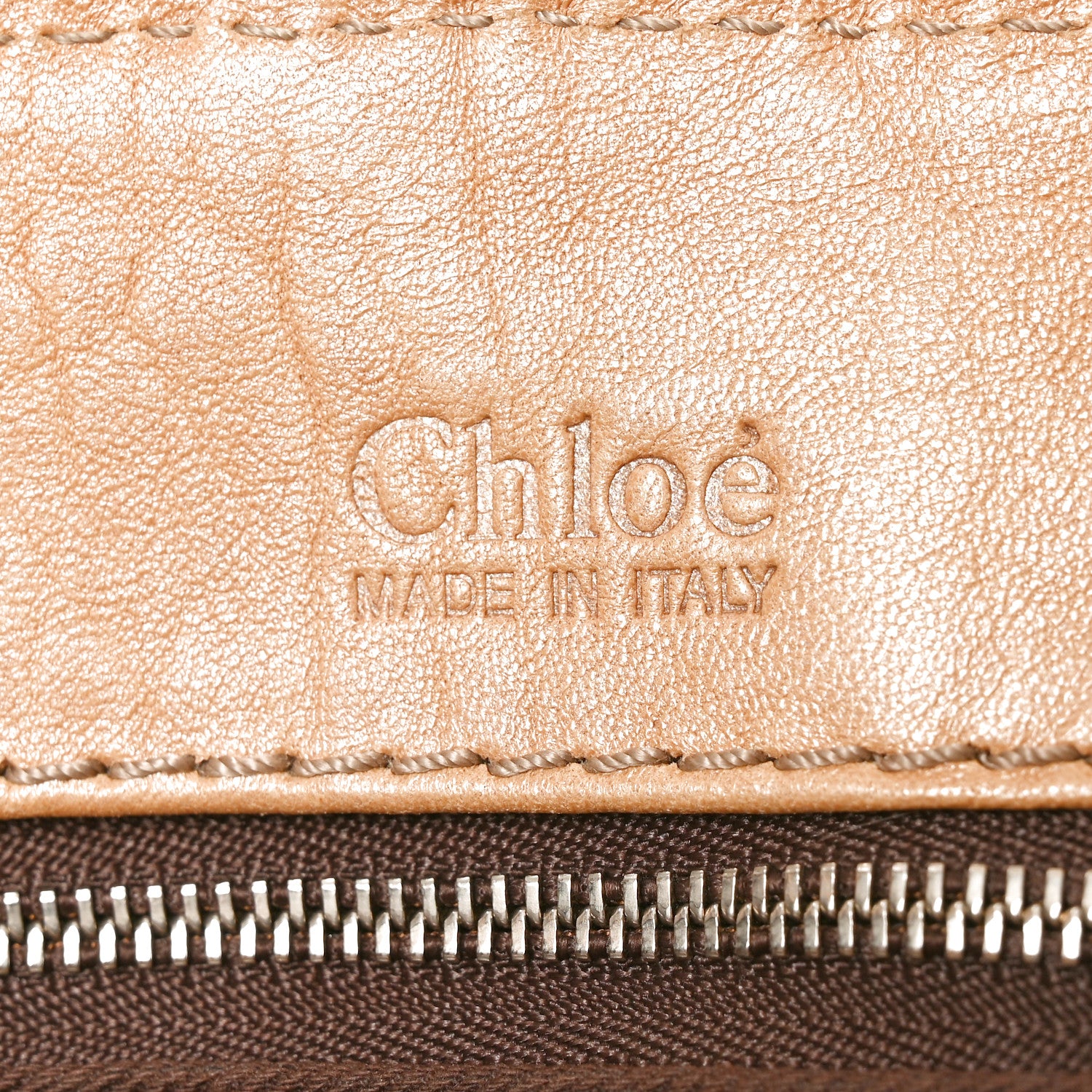Chloe Calfskin Medium Paddington Capsule Satchel Brown 6 of 10