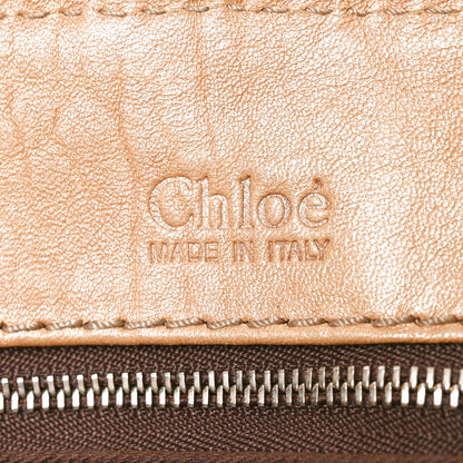 Chloe Calfskin Medium Paddington Capsule Satchel Brown 6 of 10