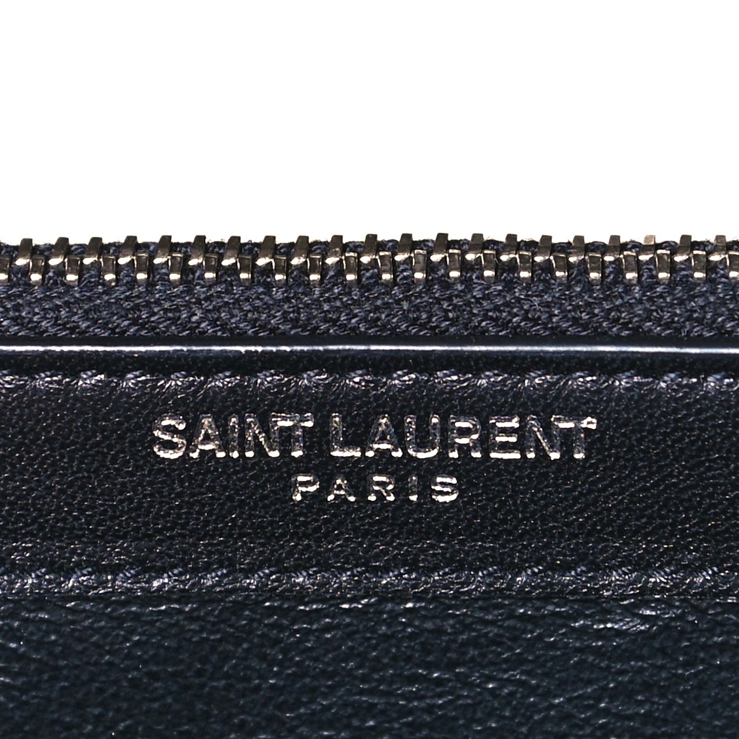 Metallic Grain De Poudre Matelasse Chevron Monogram Chain Wallet Piombo