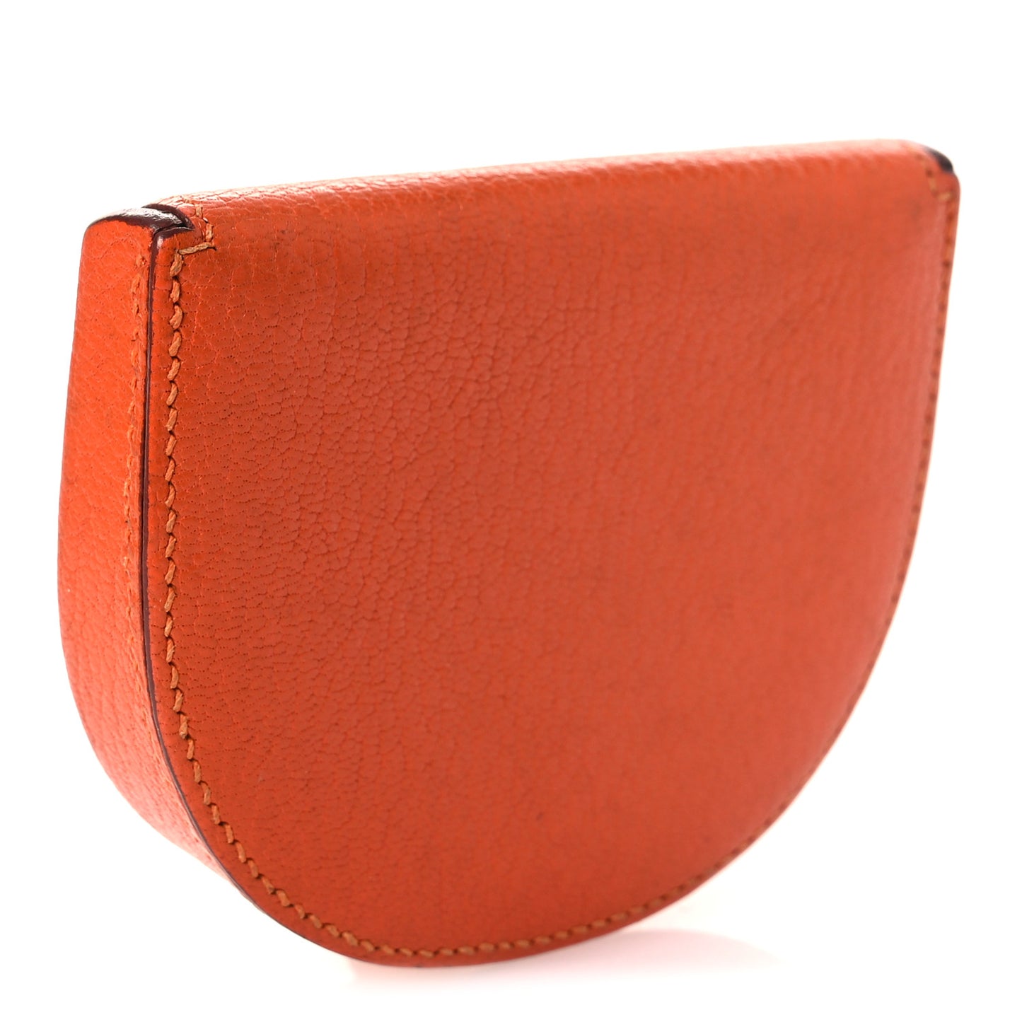 Chevre Mysore Coin Purse Orange