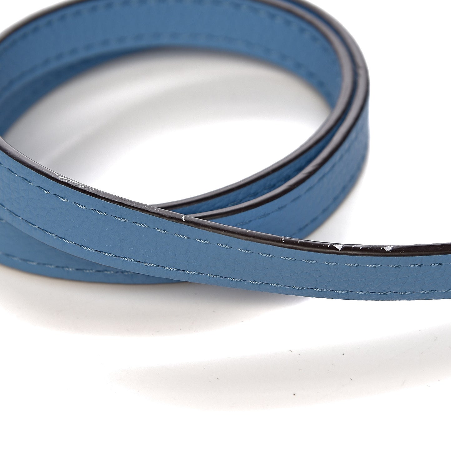 Calfskin Lockit MM Shoulder Strap Bleuet