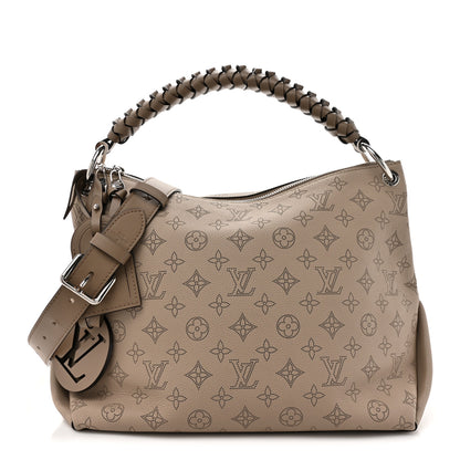 Louis Vuitton Mahina Beaubourg Hobo MM Galet 1 of 11