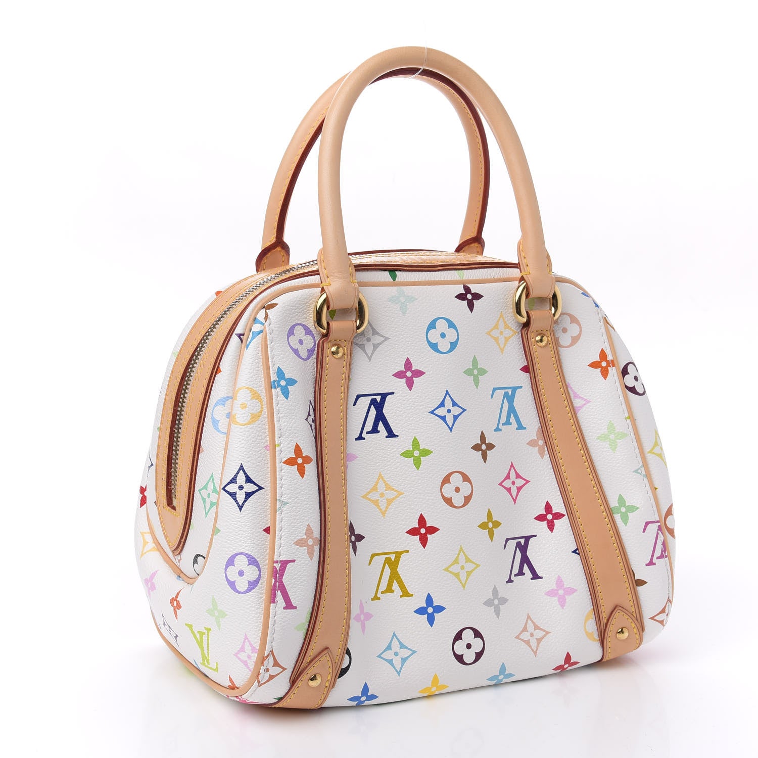 Louis Vuitton Monogram Multicolor Priscilla White 3 of 11