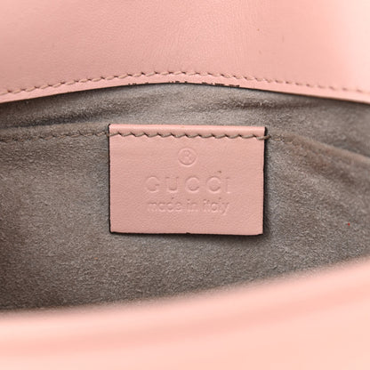 Gucci Calfskin Matelasse Mini GG Marmont Shoulder Bag Perfect Pink 6 of 16