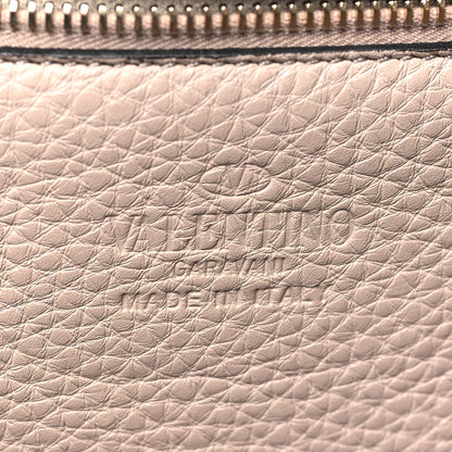 Valentino Garavani Pebbled Calfskin Mini Rockstud Flip-Lock Messenger Bag Poudre 6 of 8