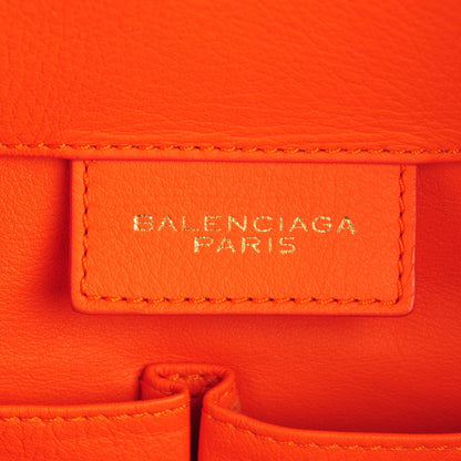 Balenciaga Veau Papier A4 Tote Tangerine 10 of 11