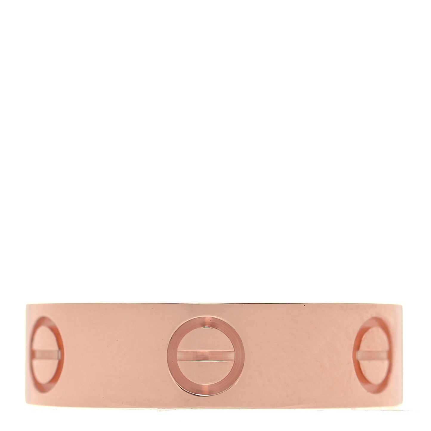 18K Pink Gold 5.5mm LOVE Ring 54 6.75