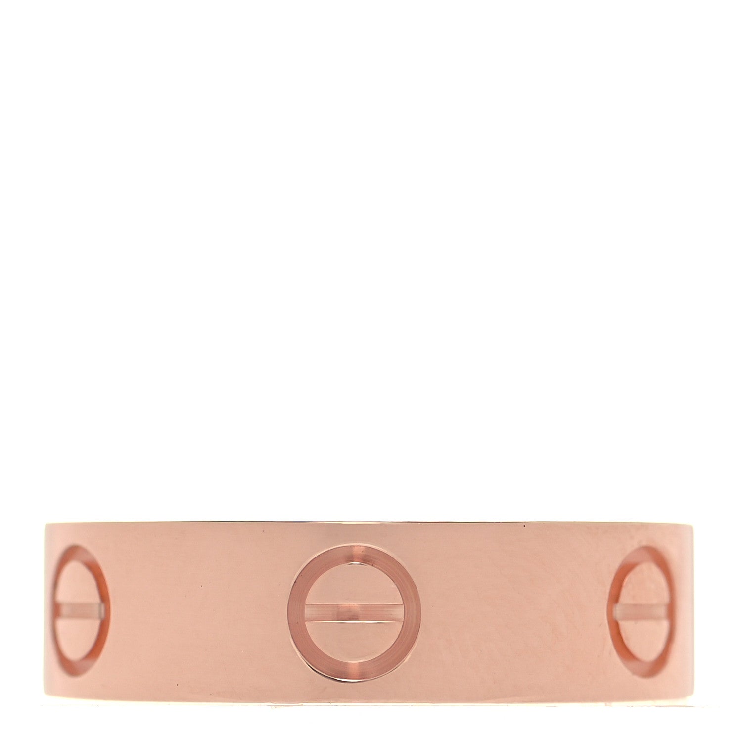 Cartier 18K Pink Gold 5.5mm LOVE Ring 54 6.75 1 of 5
