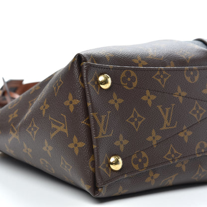 Louis Vuitton Monogram V Tote MM Black 9 of 11