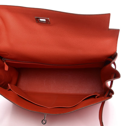 Hermes Togo Kelly Retourne 35 Capucine 5 of 10
