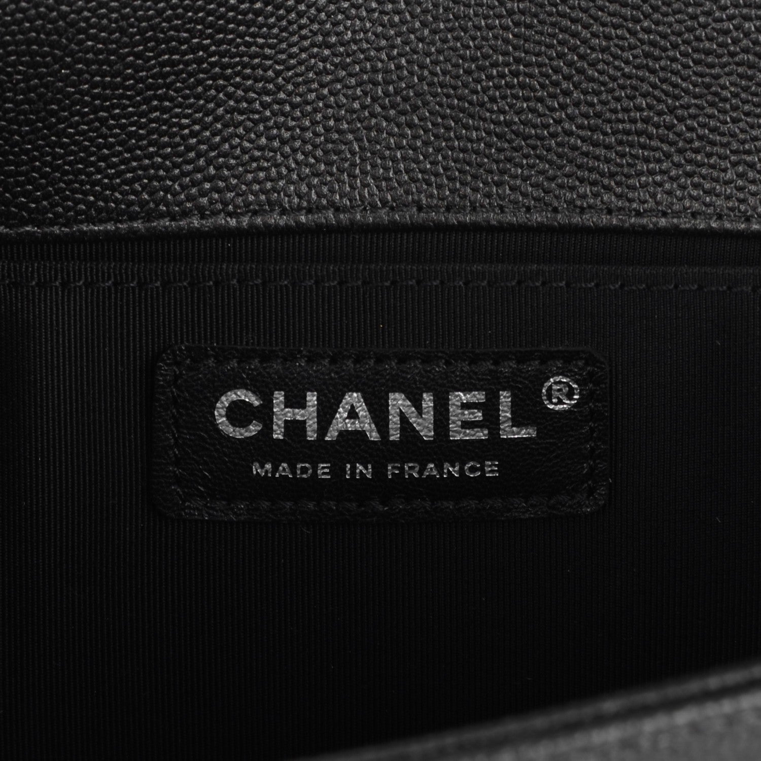 Chanel Caviar Quilted Medium Boy Flap So Black 6 of 7