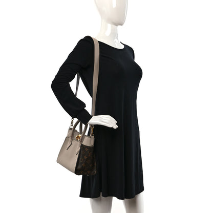 Louis Vuitton Calfskin Monogram On My Side PM Greige 2 of 8