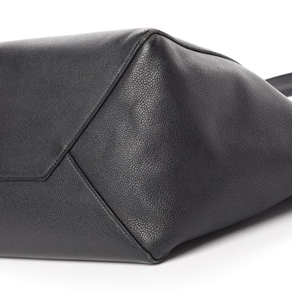 Celine Soft Grained Calfskin Small Belt Cabas Phantom Black 11 of 11