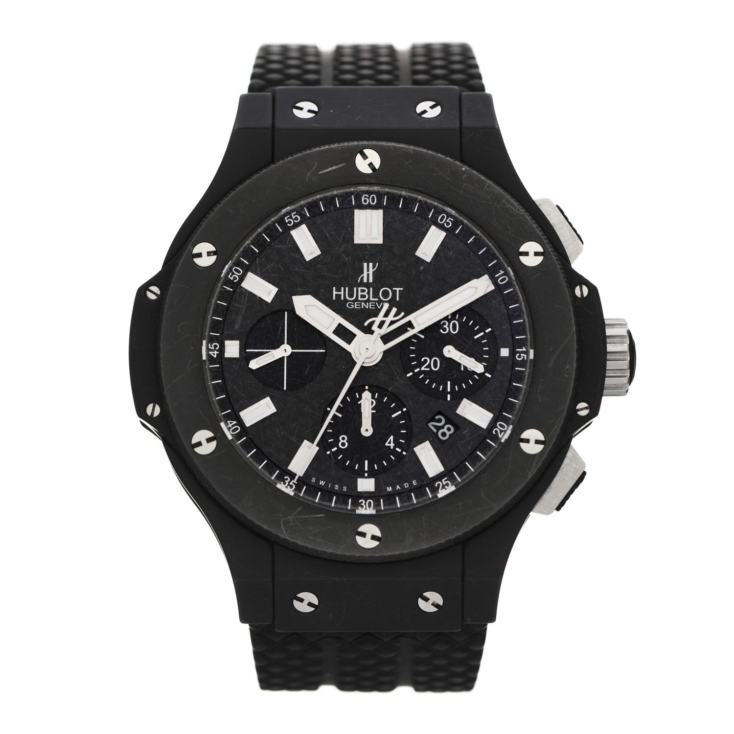 Hublot Ceramic Rubber 44mm Big Bang Black Magic Automatic Watch Black 301.CI.1770.RX 1 of 6
