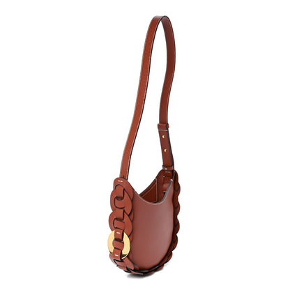 Chloe Small Grain Smooth Calfskin Small Darryl Hobo Sepia Brown 2 of 11